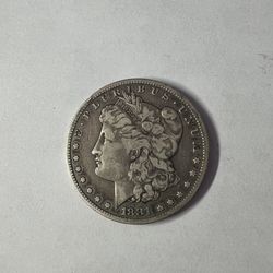 morgan silver dollar 1881