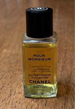 Vintage CHANEL POUR MONSIEUR eau de toilette consentree 1.7 fl oz 50 ml ***