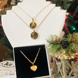 Necklace Gold Plate 18 K