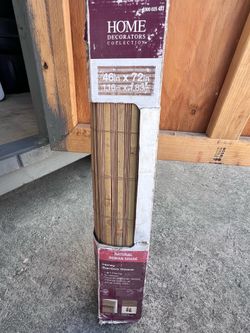 Widow Bamboo shades Color Honey Bamboo Weave