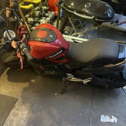 E monster electric bike