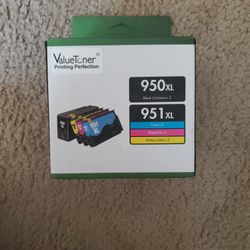 Ink Cartiridge 950XL 951XL 8 PACK plus Two Extra Cartridges