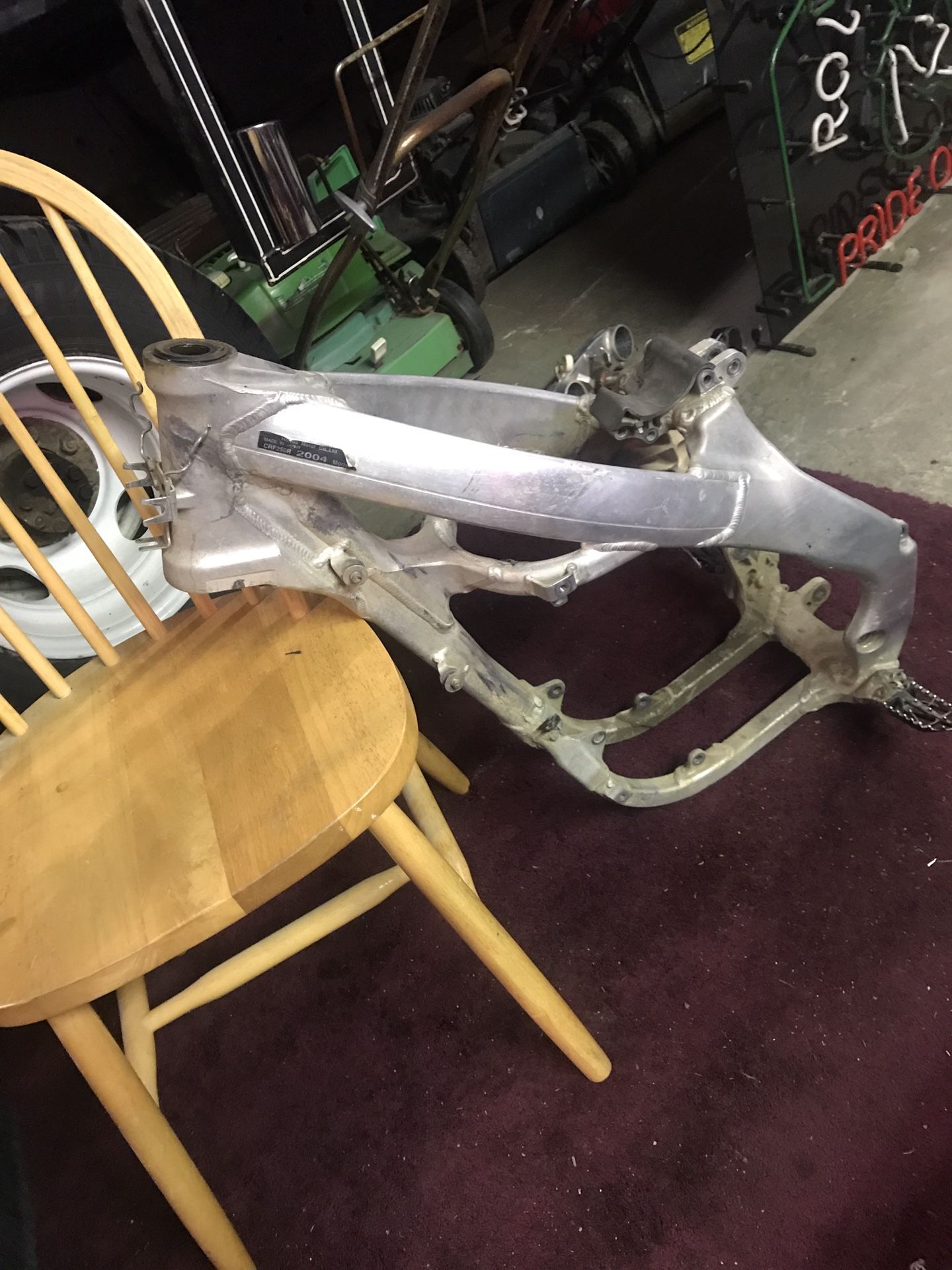 2004 CRF250 frame