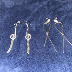 Silver Plated Earrings 