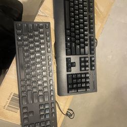 Two Different Keyboards 