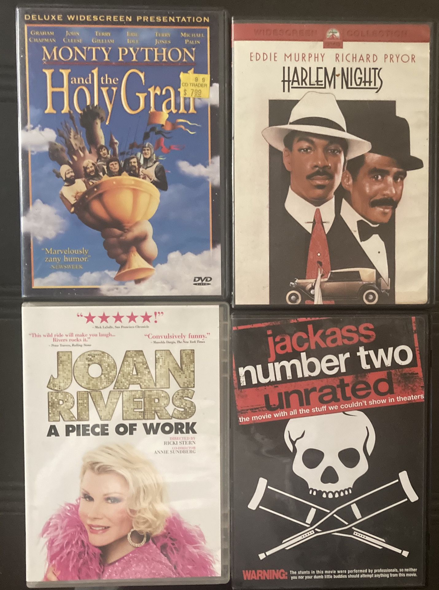 4 DVD Comedy Lot . Great Condition