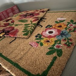 In Wasco - Floral Girly Rugs. $12 Ea.