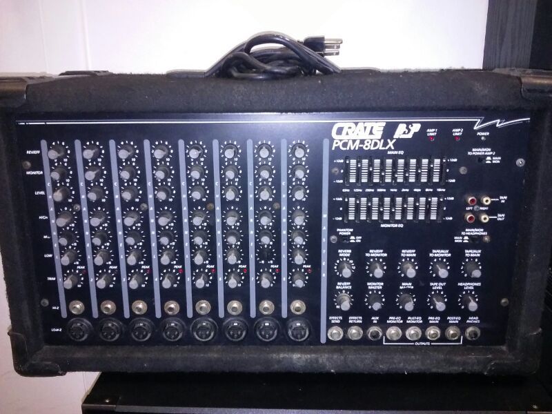 Crate PCM-8DLX Mixer