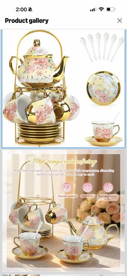 Tea cup set 20 pieces