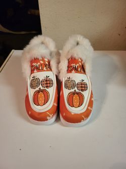 Fall Slippers Size 8-8.5 $10