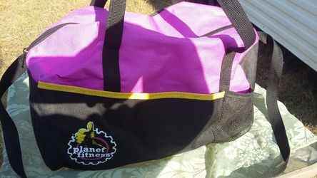 Planet Fitness workout bag.