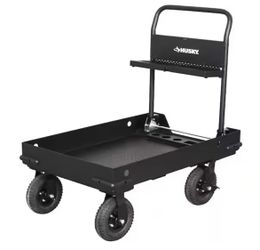 Husky 38 in. W All-Terrain Folding Tool Cart=087