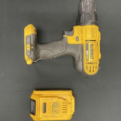 Dewalt 20v Drill w/2ah Battery