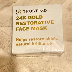 Trust Md 24k Gold Restorative Face Mask For Fine Lines Lifting Firming Hydrating