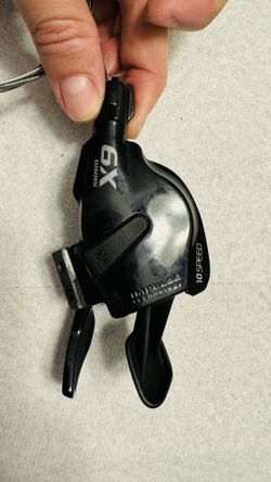 Tecla de cambio trasera (rear shifter) Sram X9, 10 velocidades (10 speed)