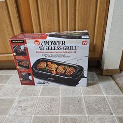 Power Smokeless Grill Used Literally Once 