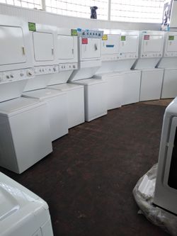24" & 27" stackable washer/dryer working perfectly from $250 and up