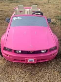 Barbie Mustang Powerwheel