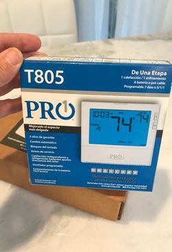 PRO 1 thermostat T805