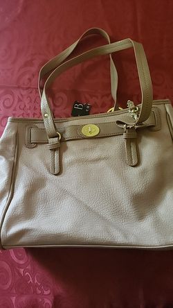 Pink/beige purse