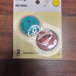 Smiley World Sticker Patches