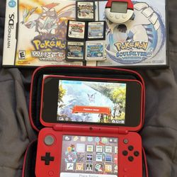 Pokeball n2dsxl + Pokemon Games
