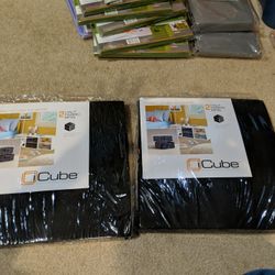 Half Fabric Bins