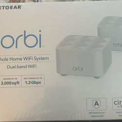 Orbi Mesh WiFi Router Modem. Sealed In Box