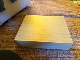 Wooden floating shelf