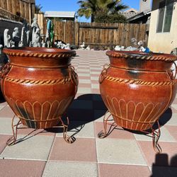 New Flower Pots Made Out Of Clay Perfect Gift 🎁 