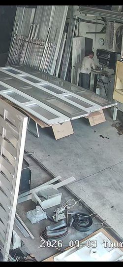 Full glass door 16x8