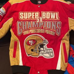 NFL apparel 49ers Championship Jacket Men XL New for Sale in Portland, OR -  OfferUp