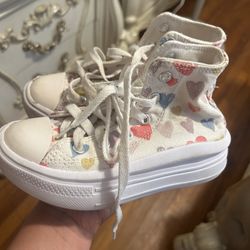 Girls Platform Converse Size 12c