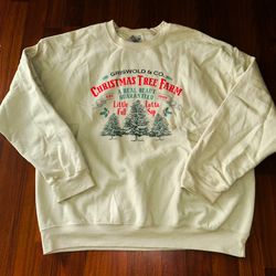 Gildan Heavy Blend Griswold & Co. Christmas Tree Farm Women’s Sweatshirt Size XL