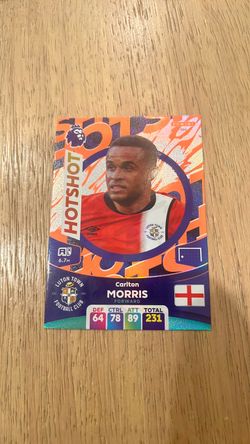 Panini Carlton Morris Hotshot Trading Card #466