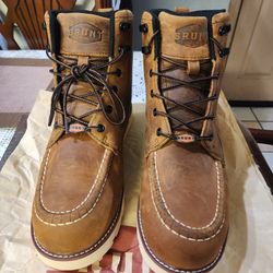 BRUNT MARIN WORK BOOTS SIZE 11.5 MEN'S 