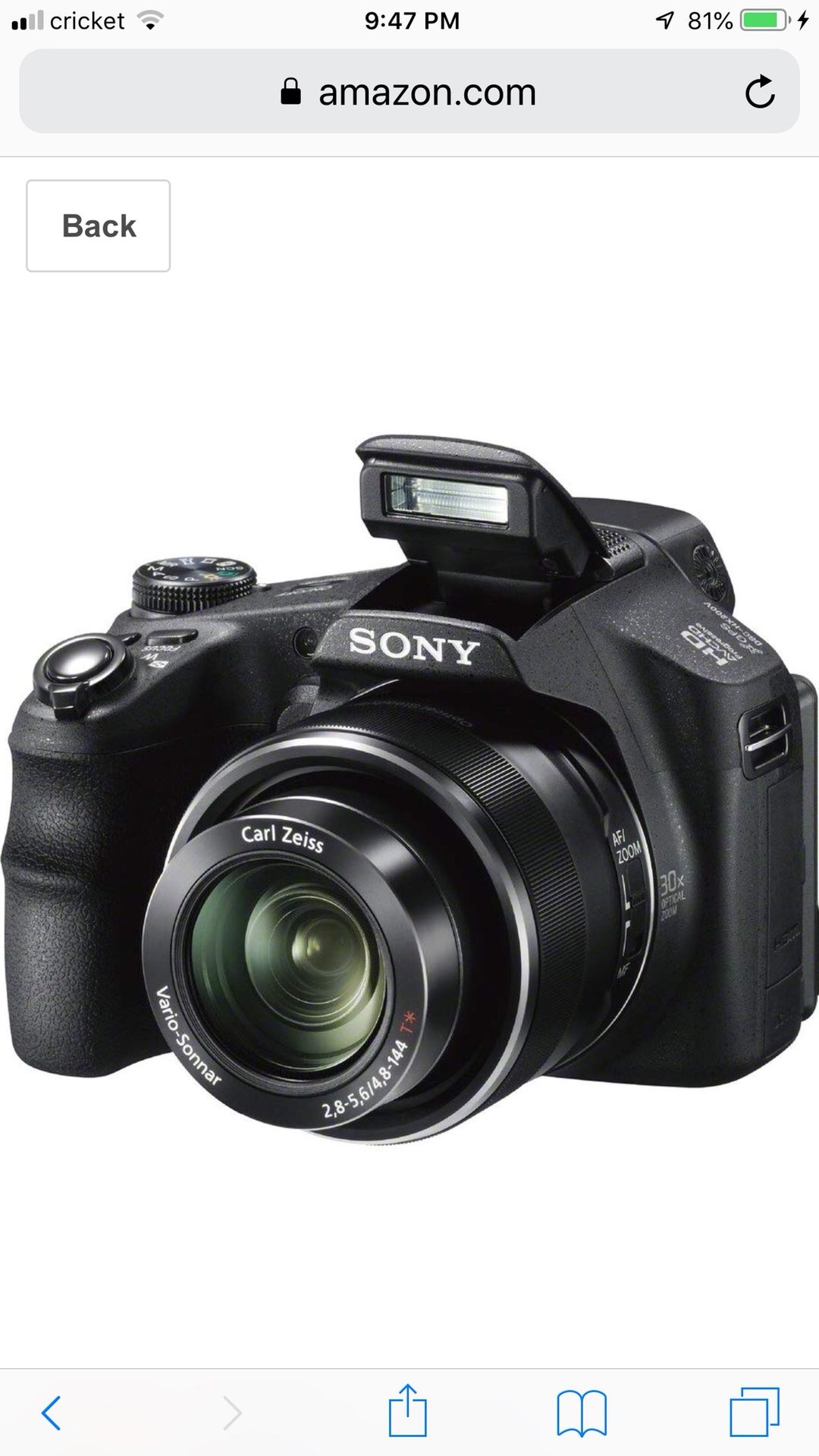Sony CyberShot 18.2 mp digital Camera