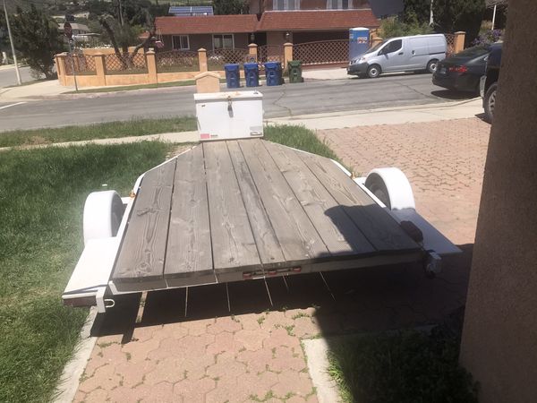 13’ Zieman double jet ski trailer with lock box for Sale