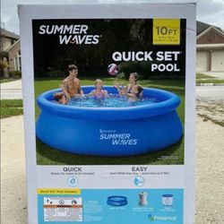 Summer Waves 10 ft Quick Set Pool
