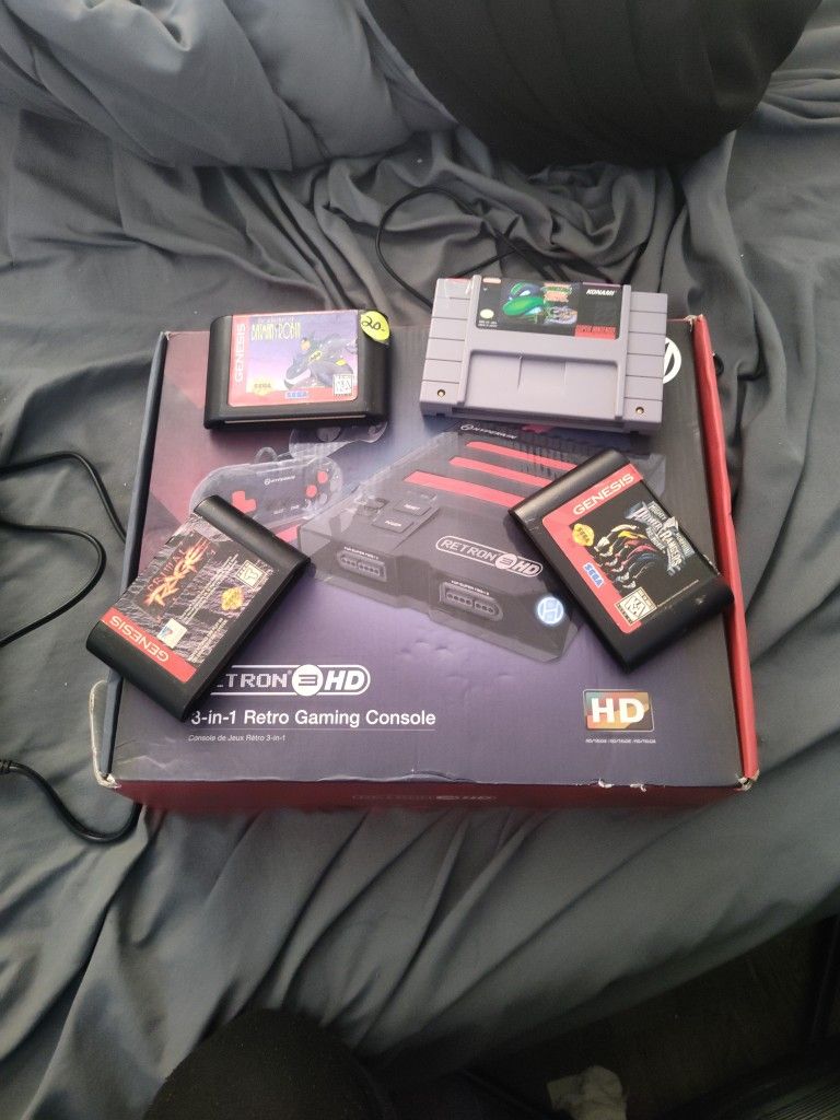 3 In One Retro Game Console