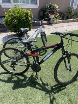 Practically New His/Hers Mountain Bikes