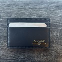 Guccis Card Holder with 4 Card Slots 
