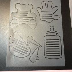   Scrapbook Large Stencils 