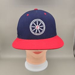 The Classics Yupoong Embroidered Wagon Wheel Adjustable SnapbackHat