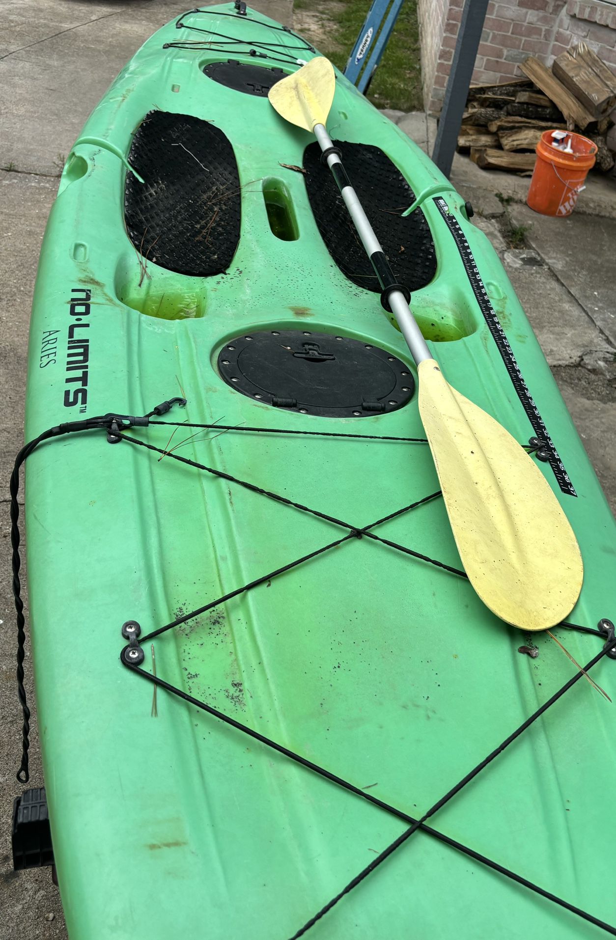 No Limits Aries Fishing Paddle Board 