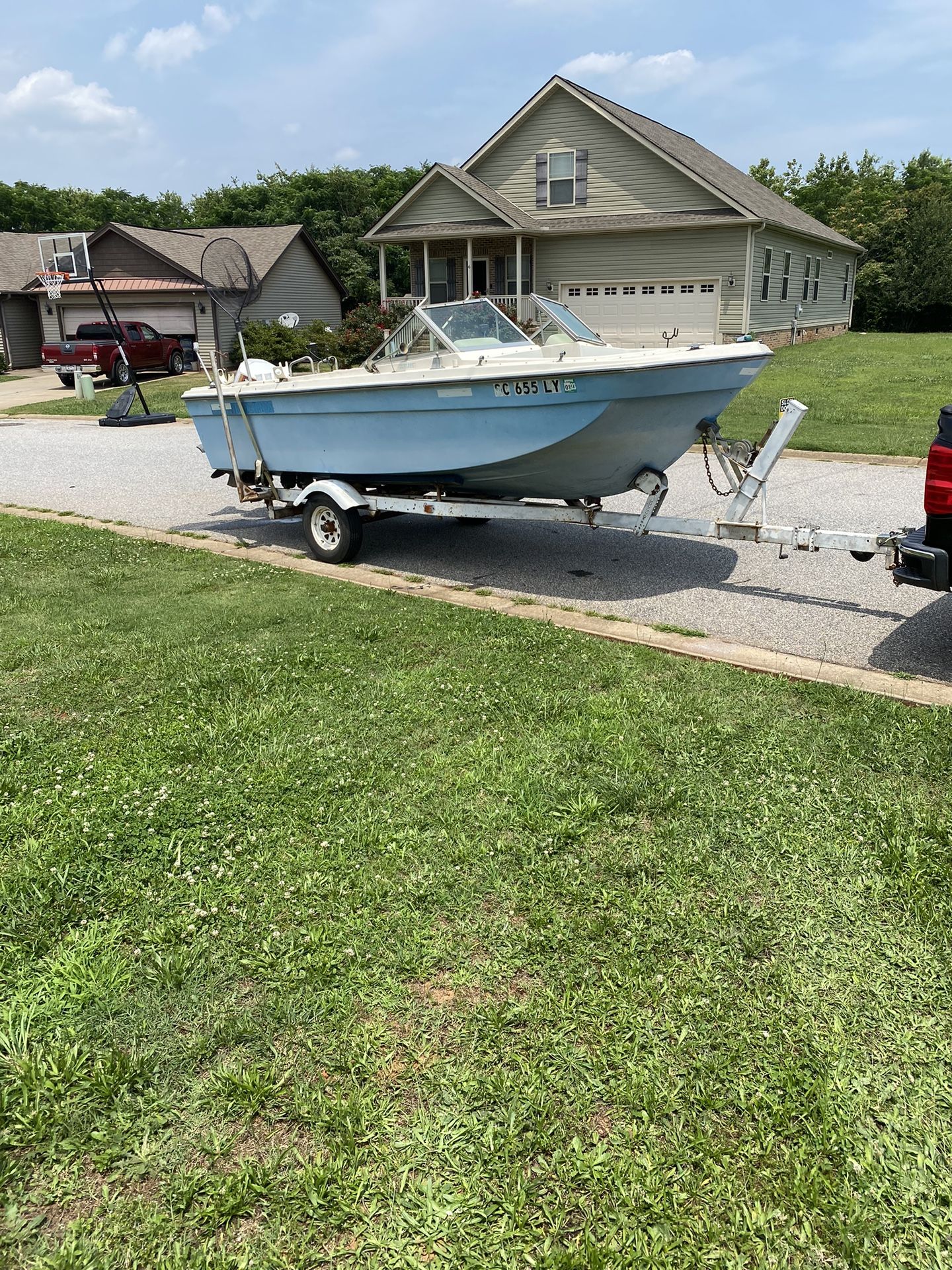 18ft Fiberglass Boat