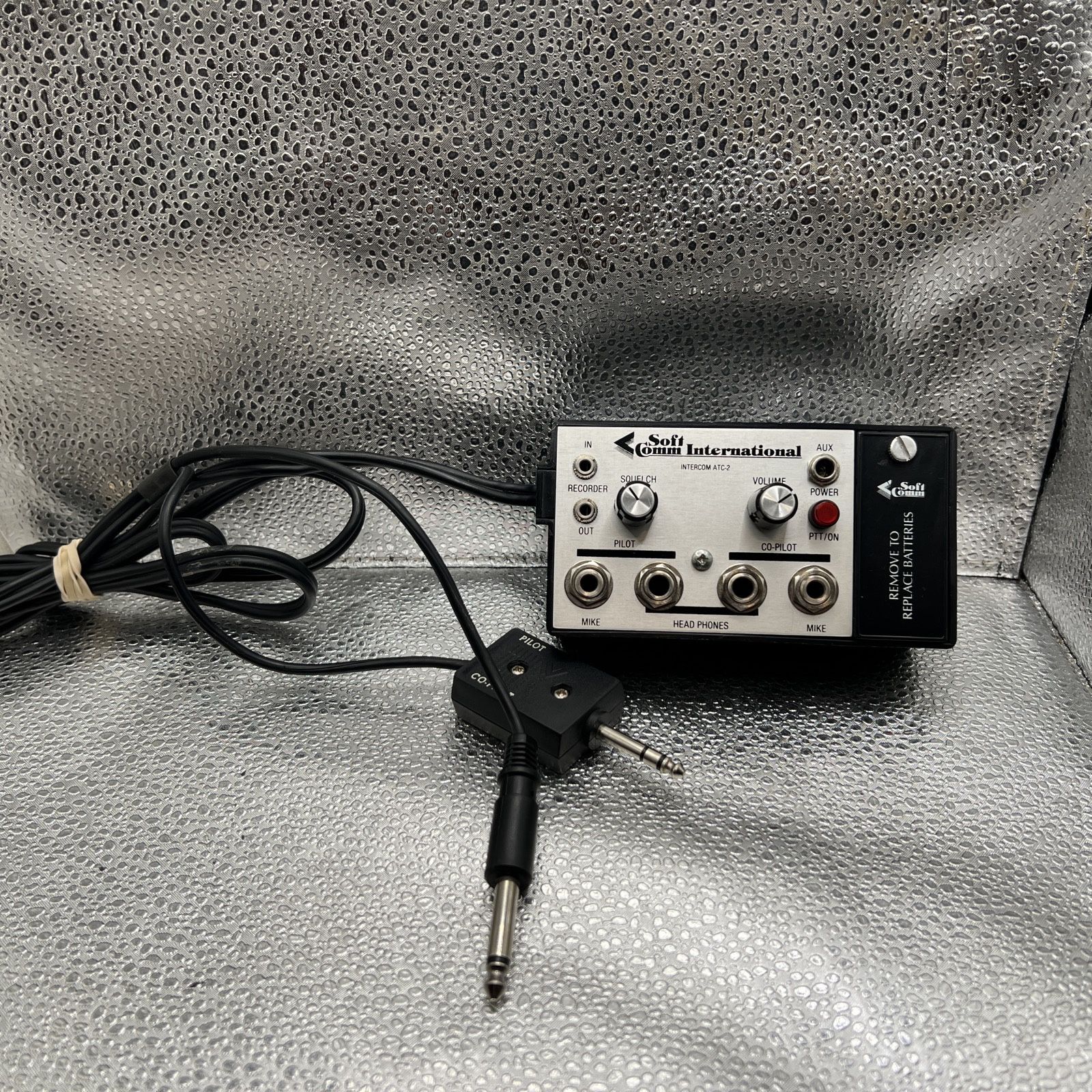 1990 Soft Comm International Portable Intercom ATC-2 Standard