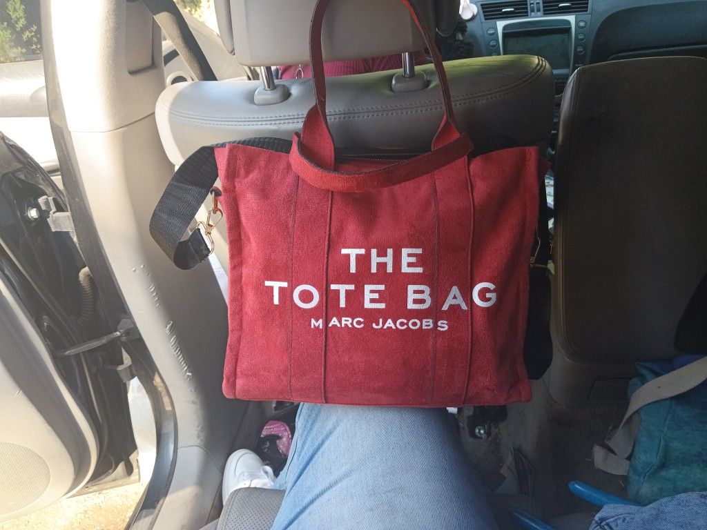 Suede Marc Jacobs Tote