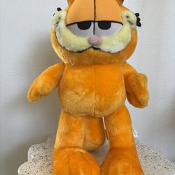 Rare GARFIELD Vintage Plush ~16” Play by Play