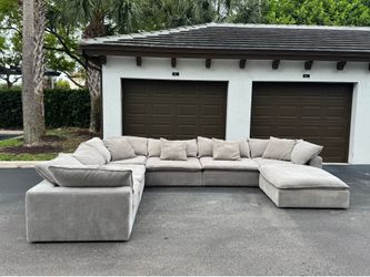 🛋️ Sofa/Couch Sectional - Cloud Couch - Gray - Delivery Available 🚛